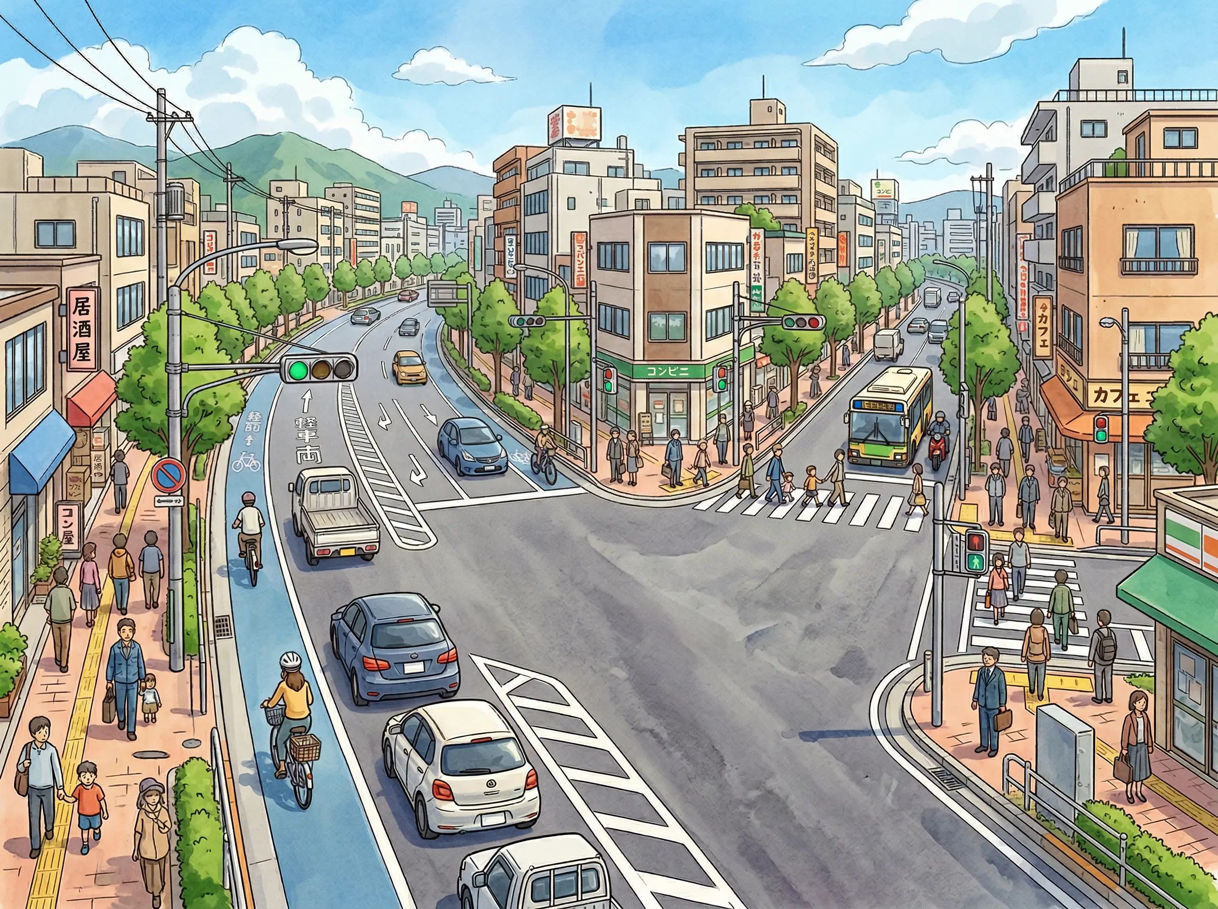 自転車は「軽車両」！信号を守る義務がある理由