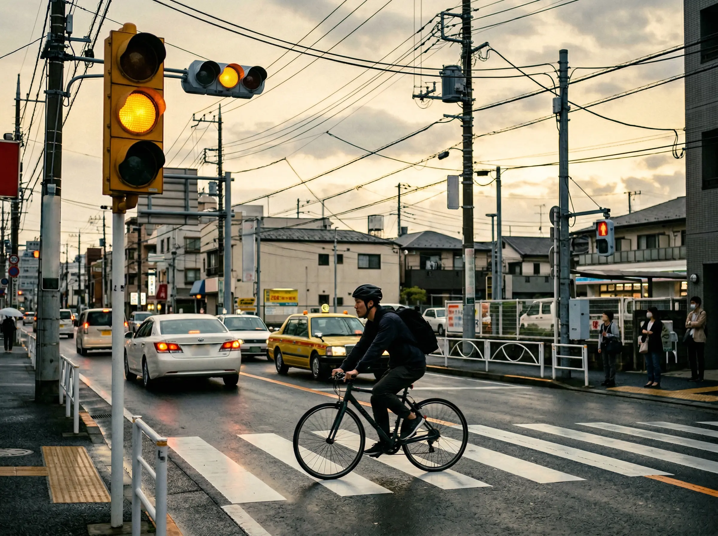 黄色信号で止まれるのに進むと信号無視！意外と知らないルール