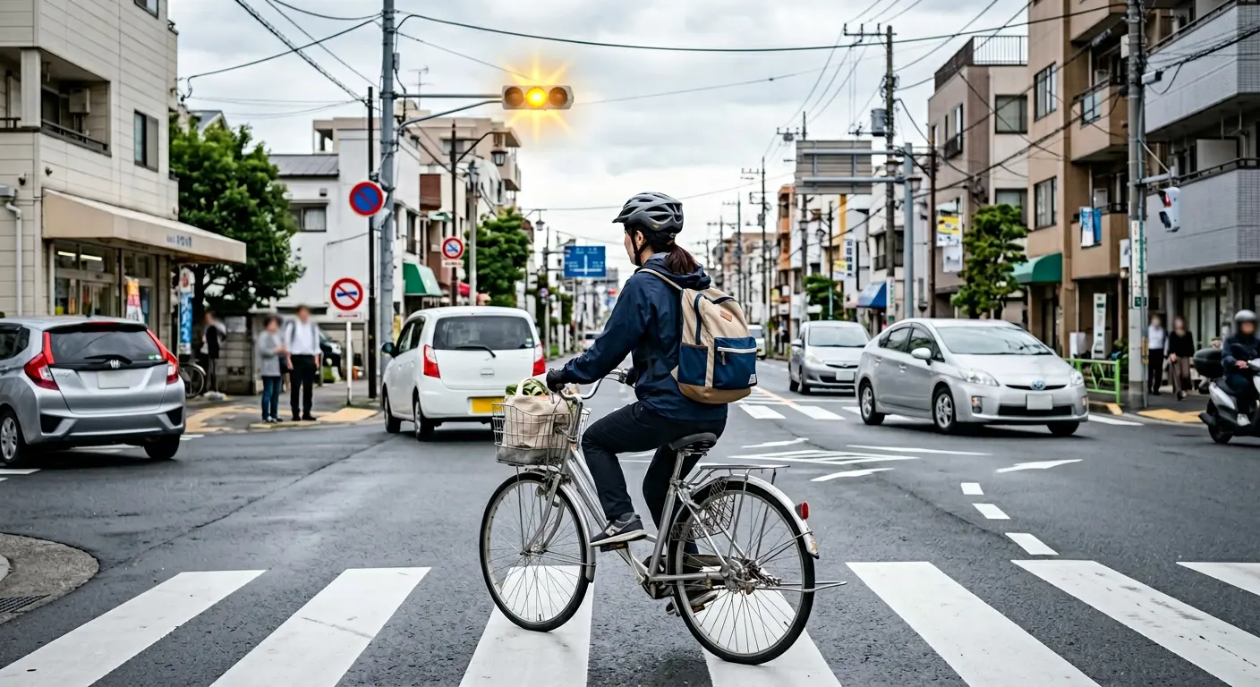 黄色点滅信号は「注意して進行」！赤色点滅との違い