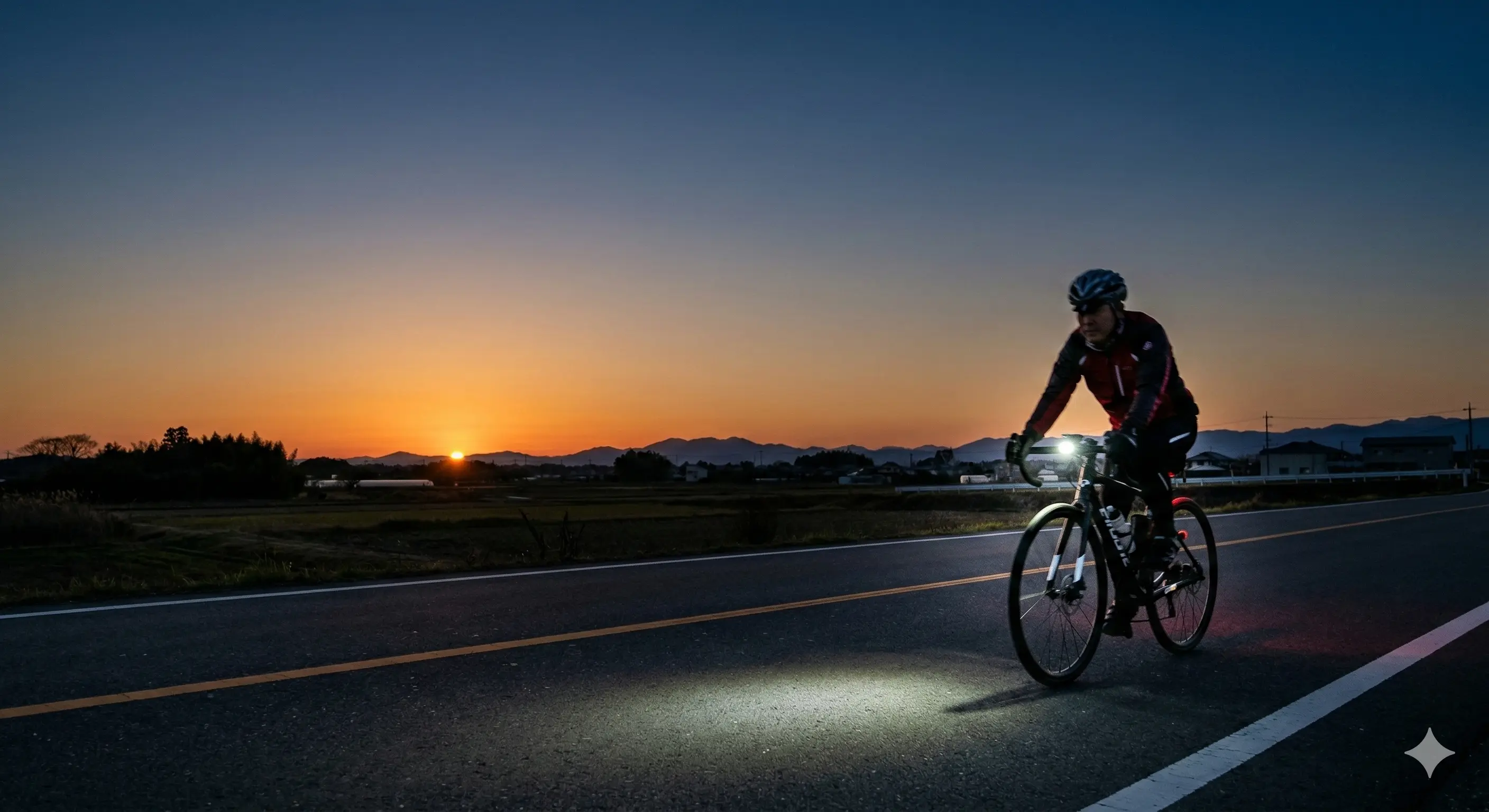 自転車のライトは何時からつける？｜反則金5,000円