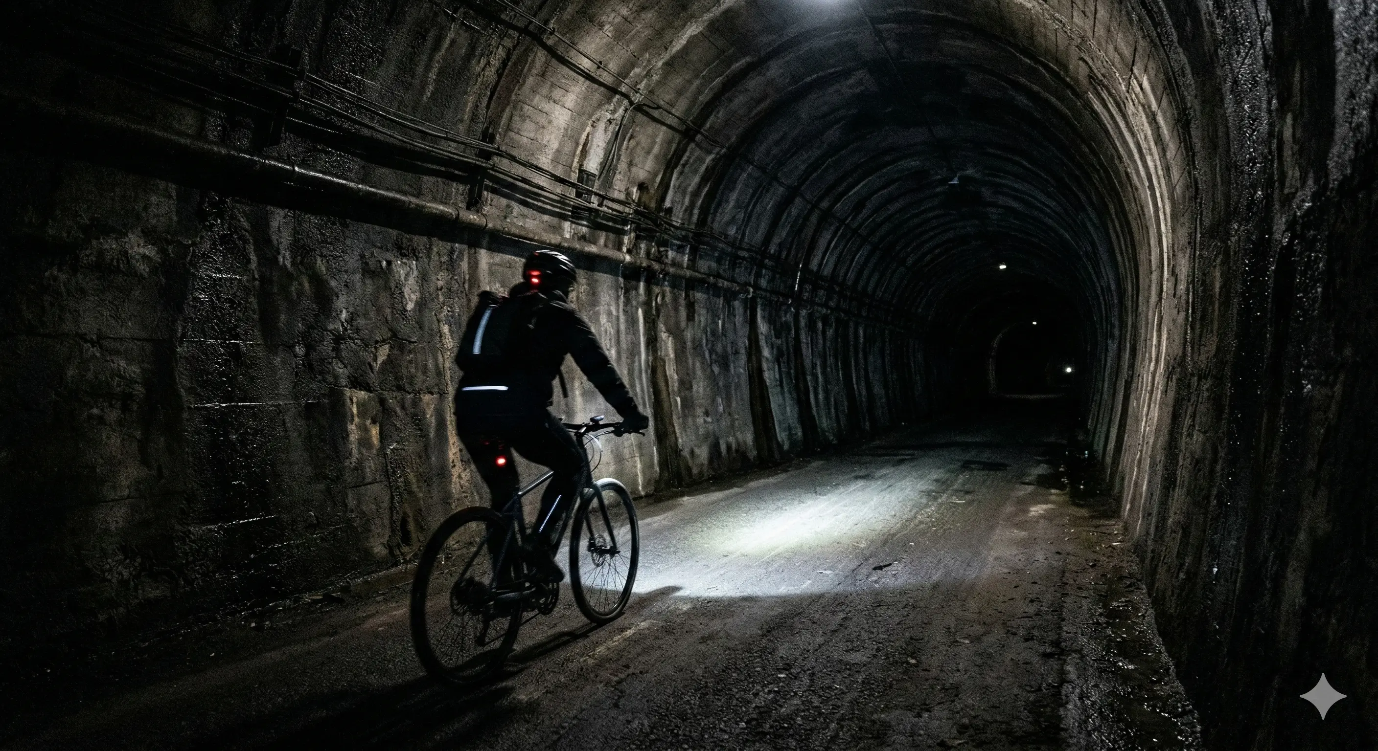 トンネルの中でも自転車のライトは必要？｜反則金5,000円