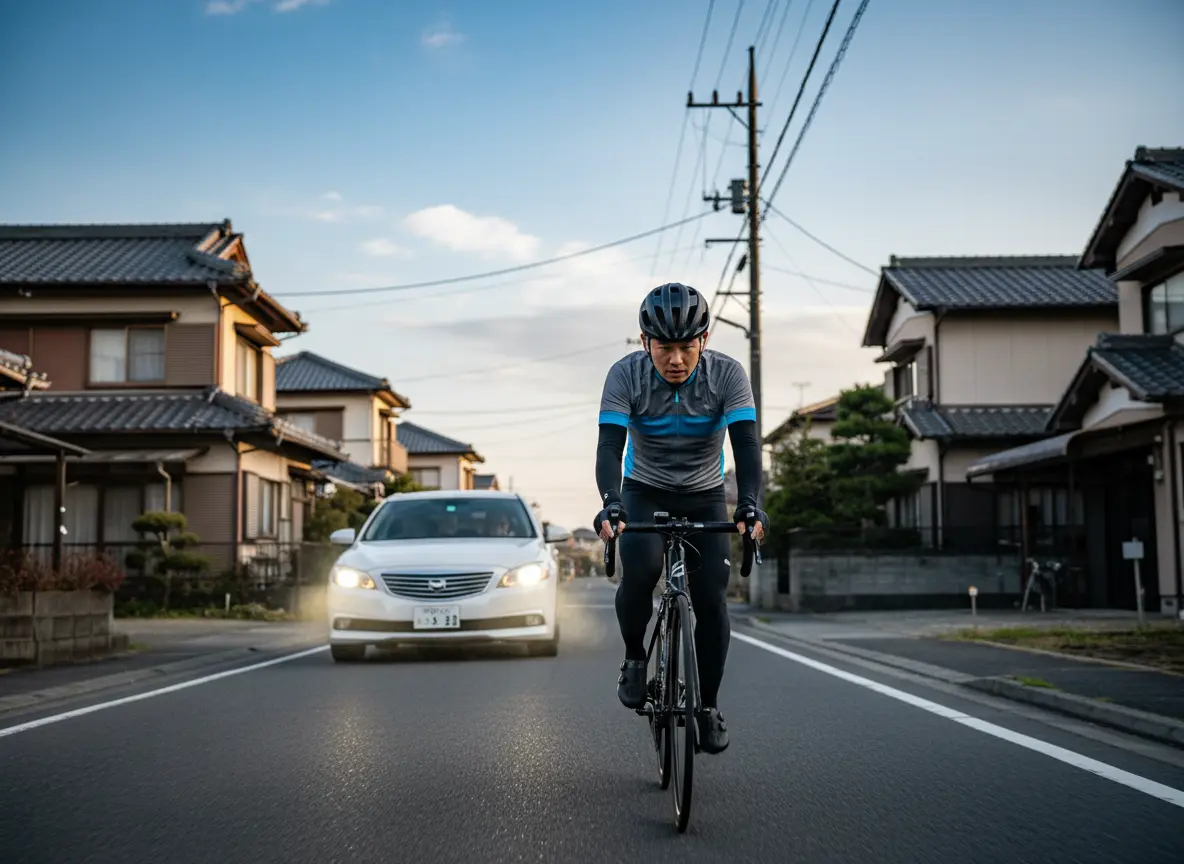 イヤホンで音楽を聴きながら自転車に乗ると？｜反則金5,000円