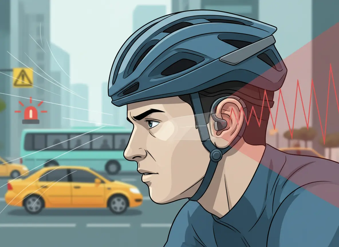 骨伝導イヤホンなら耳をふさがないのでOK？｜反則金5,000円