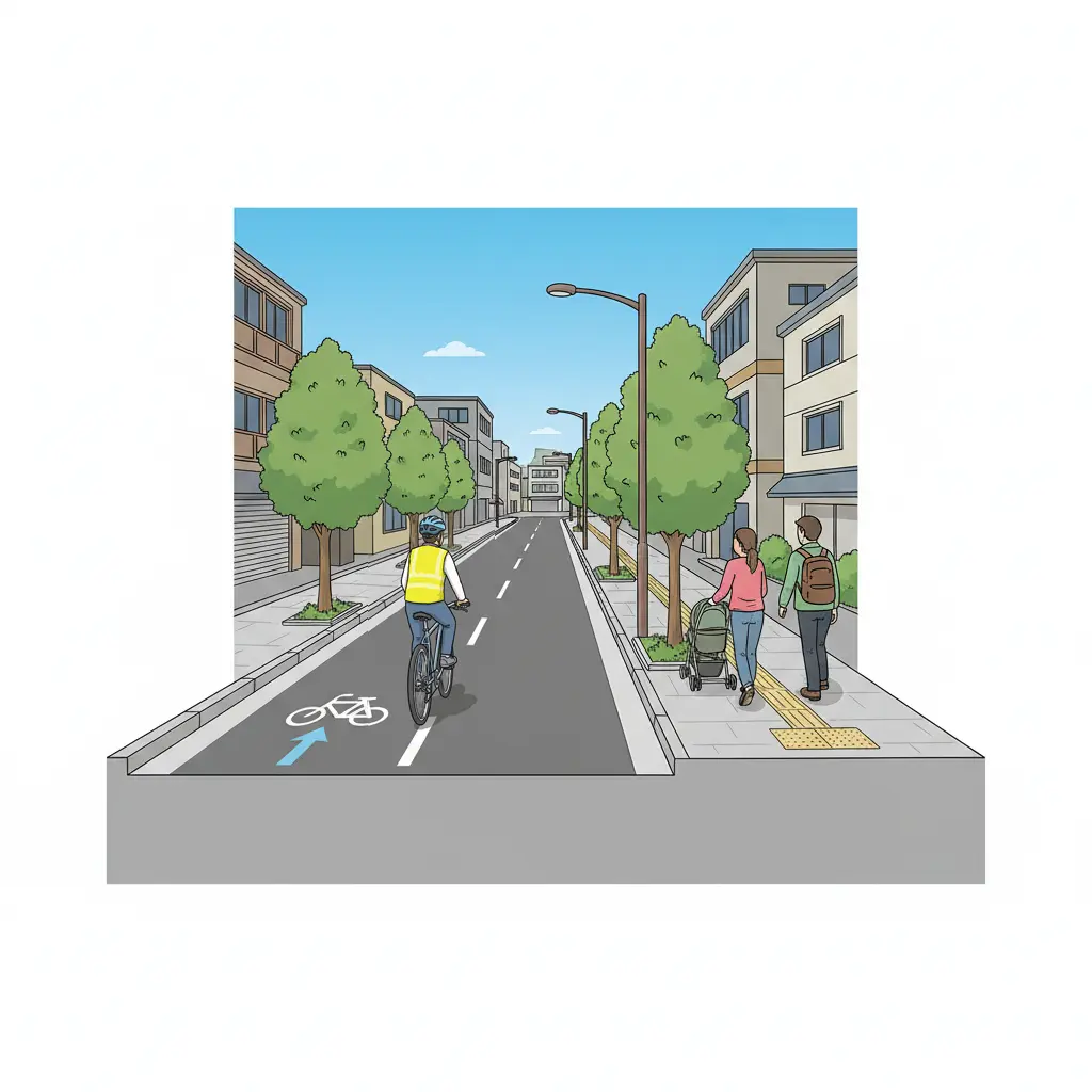 自転車は歩道を走ってもいい？｜反則金6,000円