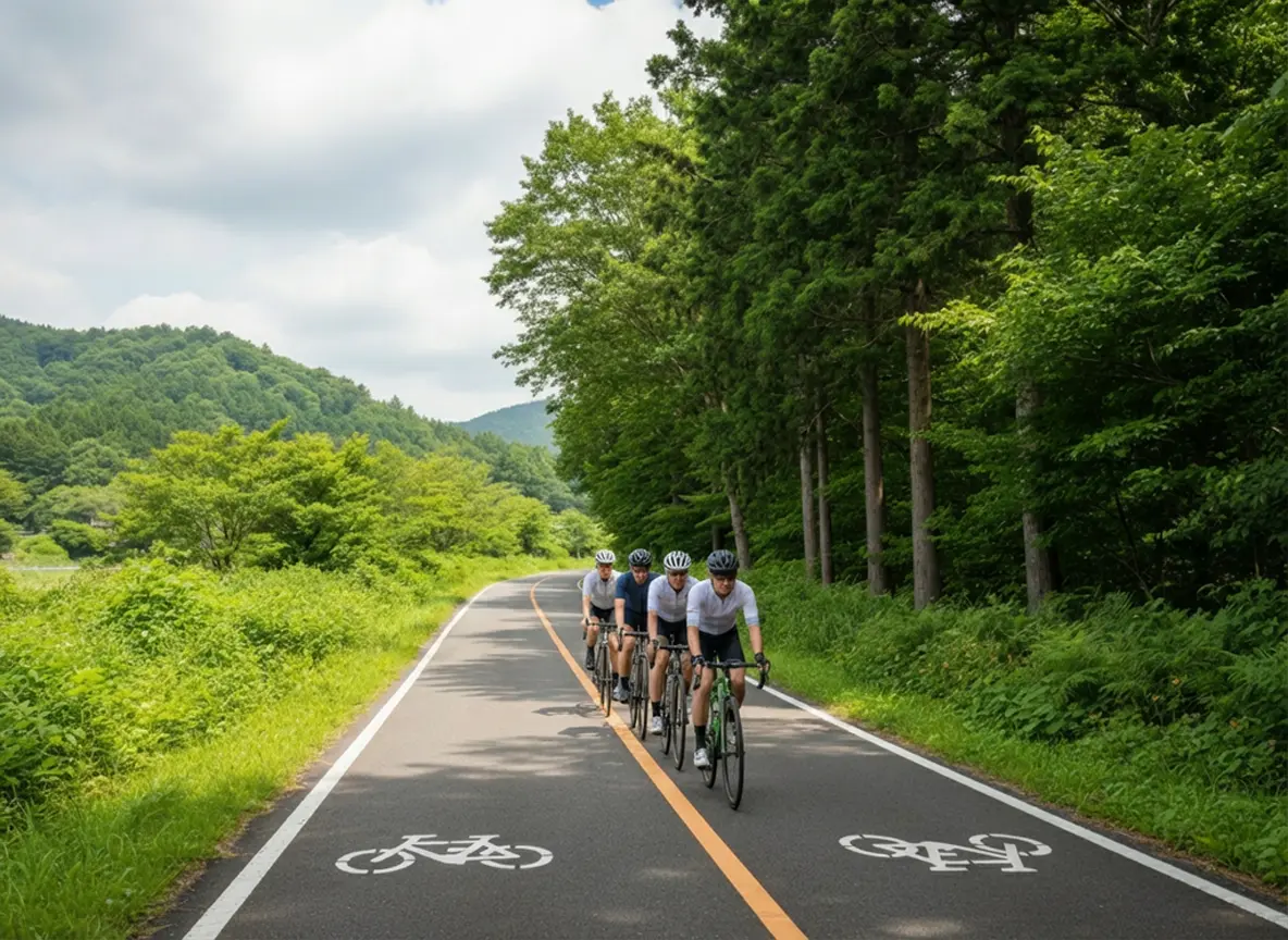 サイクリングロードで並走してもいい？｜反則金3,000円