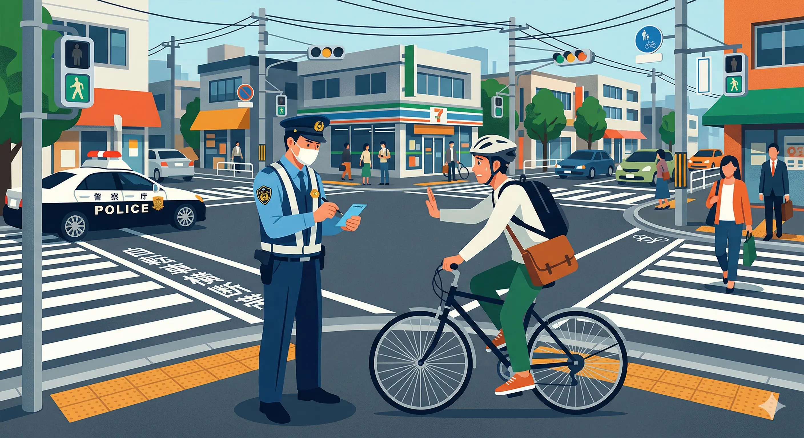 2026年の自転車厳罰化で手信号（合図不履行）も取り締まり強化！青切符制度解説